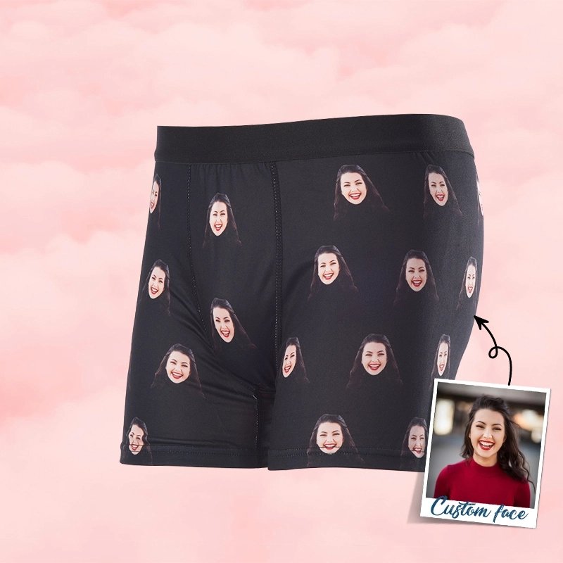Personalized Boxers with Custom Design - Boxers Personalized for Men - Custom Panties for Unique Gifts (3) Personalized Boxers with Custom Design - Boxers Personalized for Men - Custom Panties for Unique Gifts (3)