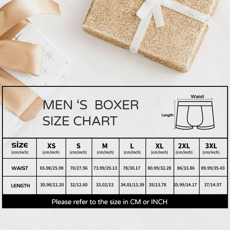 Personalized Boxers with Custom Design - Boxers Personalized for Men - Custom Panties for Unique Gifts (4) Personalized Boxers with Custom Design - Boxers Personalized for Men - Custom Panties for Unique Gifts (4)