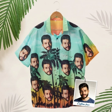Custom Beach Shirts - Personalized Printed Shirts for Men and Women - Custom Made Birthday Shirts
