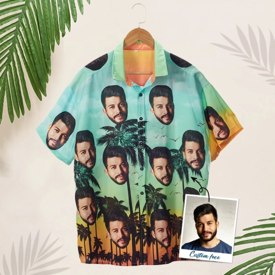 Custom Beach Shirts - Personalized Printed Shirts for Men and Women - Custom Made Birthday Shirts