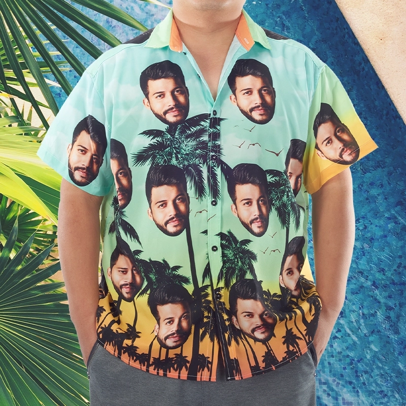 Custom Beach Shirts - Personalized Printed Shirts for Men and Women - Custom Made Birthday Shirts (2) Custom Beach Shirts - Personalized Printed Shirts for Men and Women - Custom Made Birthday Shirts (2)