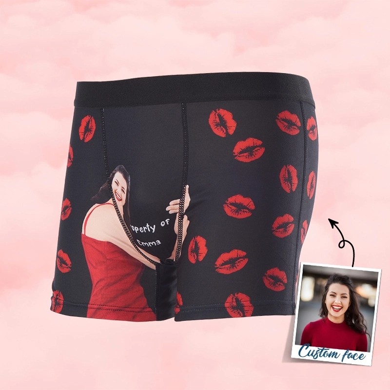 Custom Boxers and Panties with Name - Personalized Name Panties - Customize Boxers for Men and Women (2)