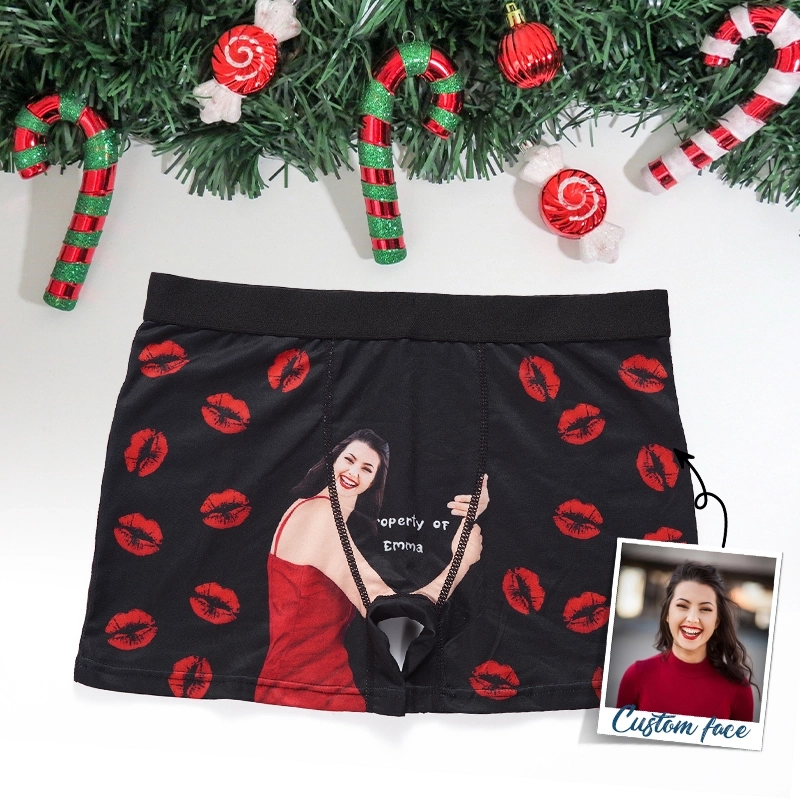 Custom Boxers and Panties with Name - Personalized Name Panties - Customize Boxers for Men and Women (3)