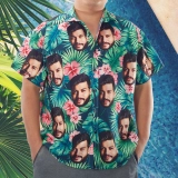 Custom Face Shirt - Personalized Father's Day Shirt - Shirt with Your Face on It - Fun Shirts with Faces for Men (2)