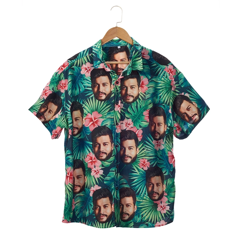 Custom Face Shirt - Personalized Father's Day Shirt - Shirt with Your Face on It - Fun Shirts with Faces for Men (4)