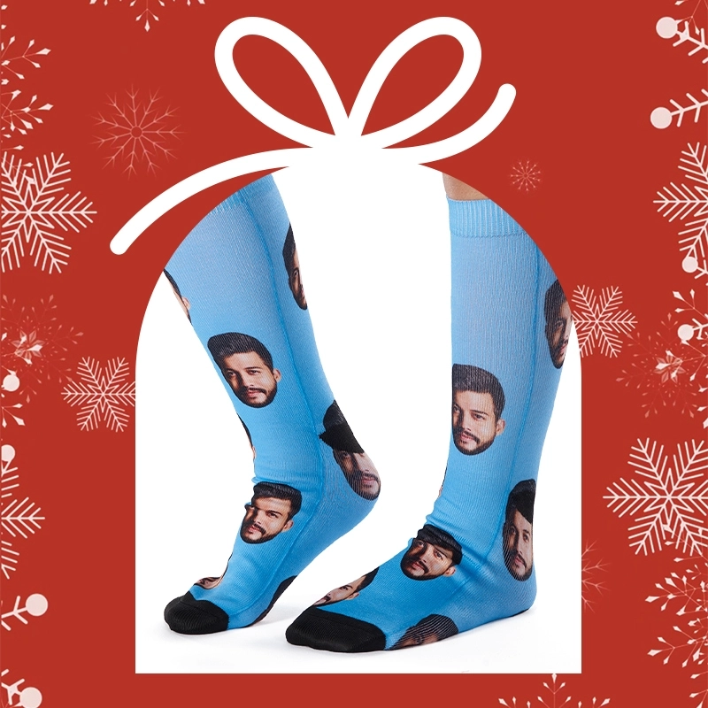 Custom Face Socks - Personalized Baby Face Socks - Custom Socks with Face for Unique Gifts - Face on Socks for Men and Women (2)