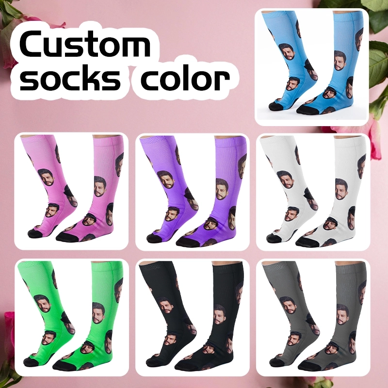 Custom Face Socks - Personalized Baby Face Socks - Custom Socks with Face for Unique Gifts - Face on Socks for Men and Women (4)