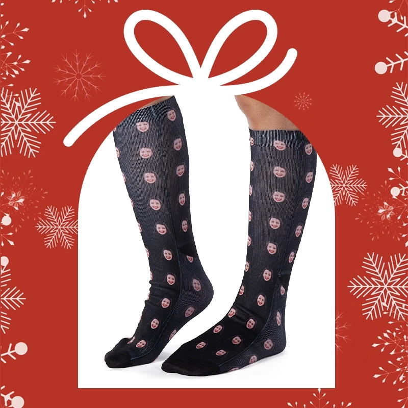 Custom Face Socks - Personalized Dad and Kid Socks with Fast Delivery - My Socks with Face on Them - Unique Gift Socks for Men, Women, and Kids (2) Custom Face Socks - Personalized Dad and Kid Socks with Fast Delivery - My Socks with Face on Them - Unique Gift Socks for Men, Women, and Kids (2)