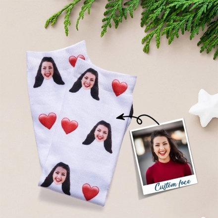 Custom Face Socks - Personalized Kid Socks with Pet Face - Custom Print Socks with Faces - Unique Gift Socks for Men, Women, and Kids