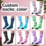 Custom Face Socks - Personalized Kid Socks with Pet Face - Custom Print Socks with Faces - Unique Gift Socks for Men, Women, and Kids (4) Custom Face Socks - Personalized Kid Socks with Pet Face - Custom Print Socks with Faces - Unique Gift Socks for Men, Women, and Kids (4)