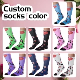 Custom Face Socks - Personalized Socks with Photos - Custom Dad Socks with Faces - Unique Socks with Pictures Gift for Men (4)