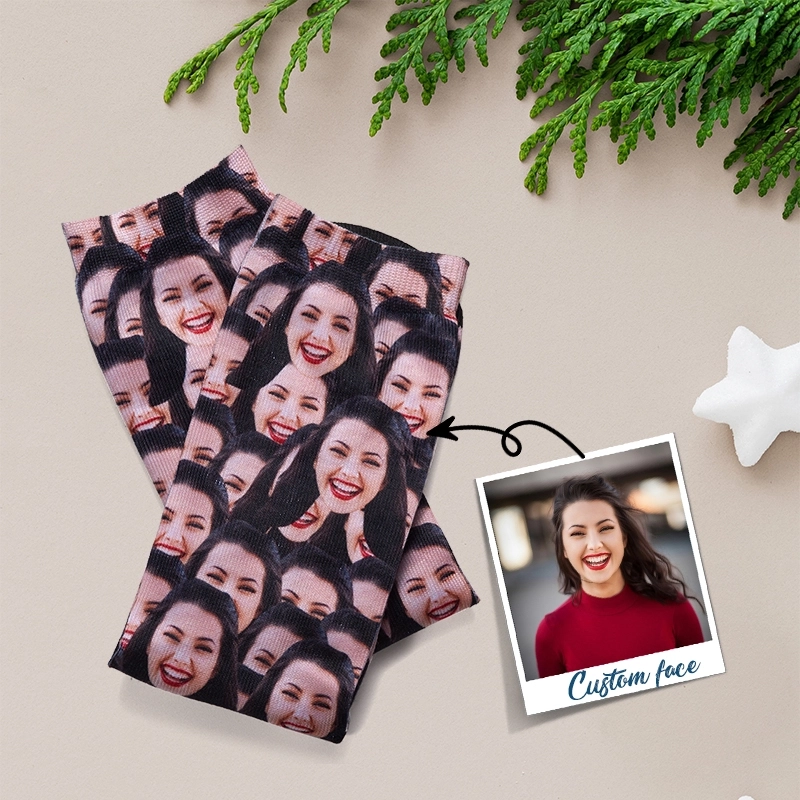 Custom Face Socks - Personalized Socks with Pictures - My Face Socks - Unique Face Socks Gift for Men and Women (3)