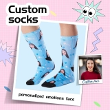 Custom Face Socks - Personalized Santa Socks with Pet Face - Custom Photo Socks for Unique Gifts (3)