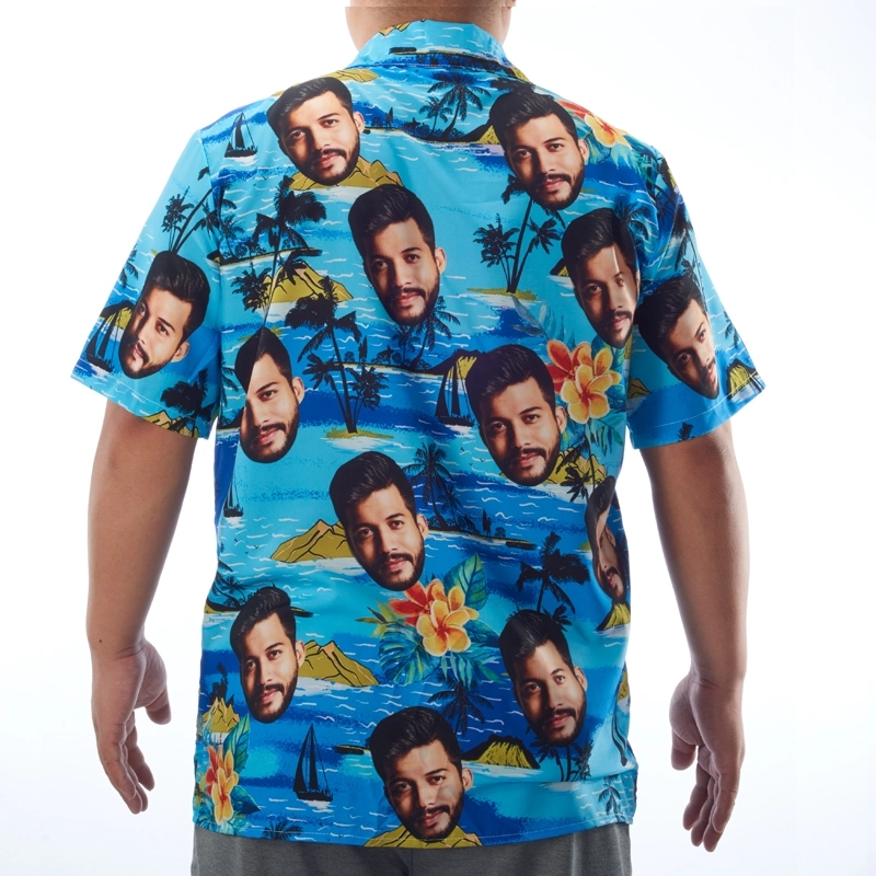 Custom Picture Hawaiian Shirt - Personalized Hawaiian Shirt with Self Photos - Hawaiian Shirt Custom Design for Men and Women (2)