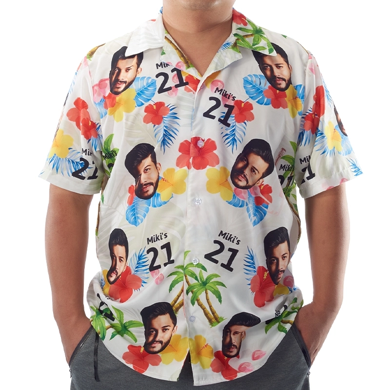 Custom Hawaiian Shirt with Multiple Faces - Personalized Hawaiian Shirts with Pictures - Unique Custom Hawaiian Shirts with Face (3) Custom Hawaiian Shirt with Multiple Faces - Personalized Hawaiian Shirts with Pictures - Unique Custom Hawaiian Shirts with Face (3)