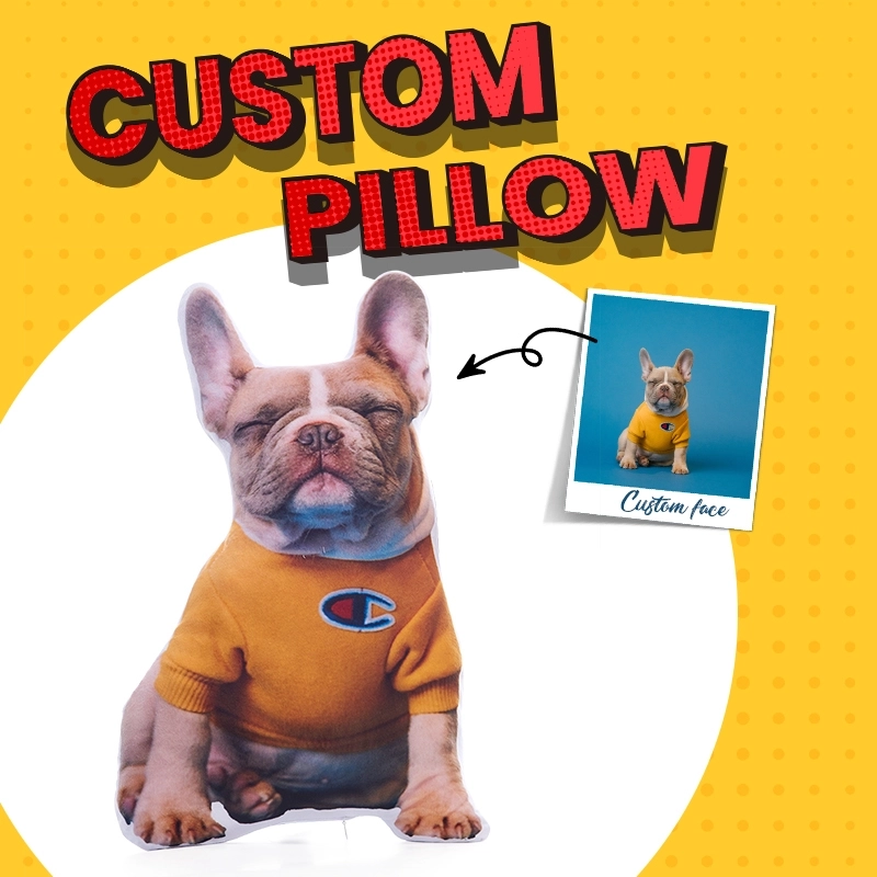 Custom Pet Pillow - Personalized Pet Picture Pillow from Photo - Custom Dog Pillow for Unique Gifts Custom Pet Pillow - Personalized Pet Picture Pillow from Photo - Custom Dog Pillow for Unique Gifts
