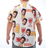 Design Your Own Shirt - Personalized Father's Day Shirts - Custom Face on Shirt - Pet Face Button Up Shirt for Men (6)