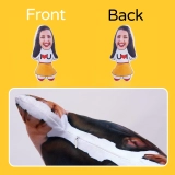 Personalized Doll Pillow - Custom Body Pillow with Face - Custom Face Plush for Unique Gifts (3) Personalized Doll Pillow - Custom Body Pillow with Face - Custom Face Plush for Unique Gifts (3)