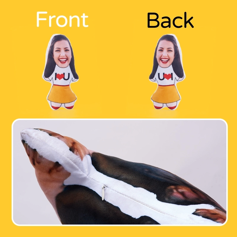 Personalized Doll Pillow - Custom Body Pillow with Face - Custom Face Plush for Unique Gifts (3) Personalized Doll Pillow - Custom Body Pillow with Face - Custom Face Plush for Unique Gifts (3)