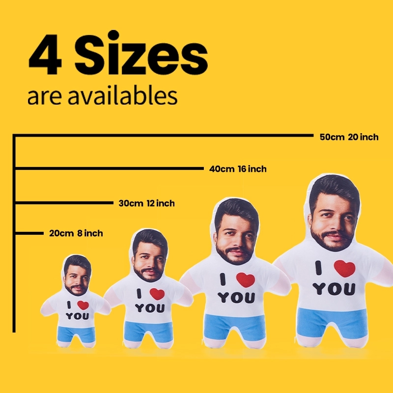 Custom Face Pillows - Personalized Photo Pillows - Funny Gift Pillow with Custom Face Design (6)