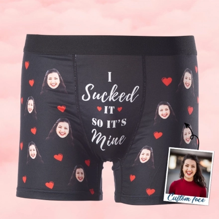 Personalized Boxer Briefs for Men - Custom Transparent Panties for Women - Unique Gift Underwear