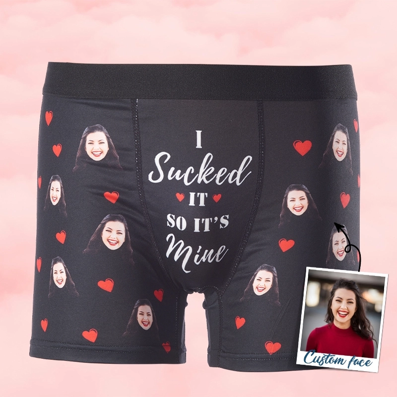 Personalized Boxer Briefs for Men - Custom Transparent Panties for Women - Unique Gift Underwear