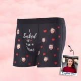 Personalized Boxer Briefs for Men - Custom Transparent Panties for Women - Unique Gift Underwear (2) Personalized Boxer Briefs for Men - Custom Transparent Panties for Women - Unique Gift Underwear (2)