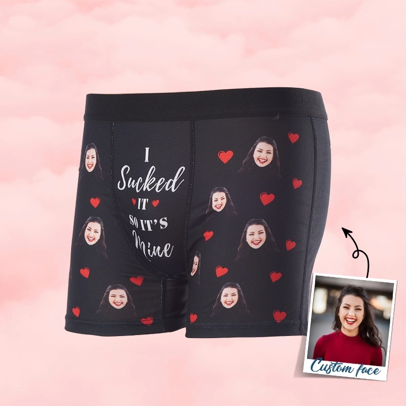 Personalized Boxer Briefs for Men - Custom Transparent Panties for Women - Unique Gift Underwear (2) Personalized Boxer Briefs for Men - Custom Transparent Panties for Women - Unique Gift Underwear (2)