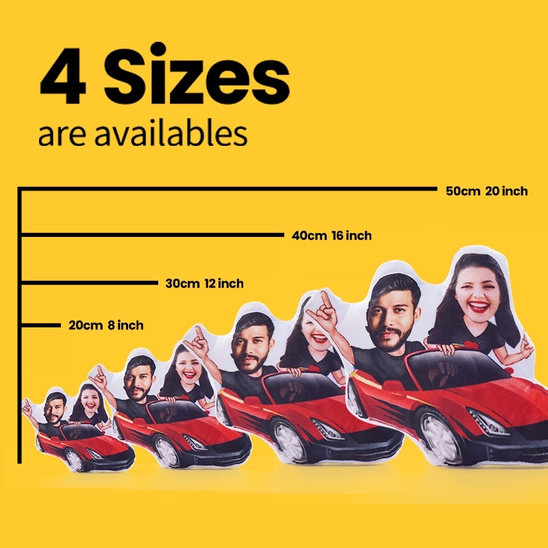 Personalized Car Pillow - Custom Face Ride Pillow - Couple Adventure Plush - Unique Driving Gift for Special Occasions (5) Personalized Car Pillow - Custom Face Ride Pillow - Couple Adventure Plush - Unique Driving Gift for Special Occasions (5)