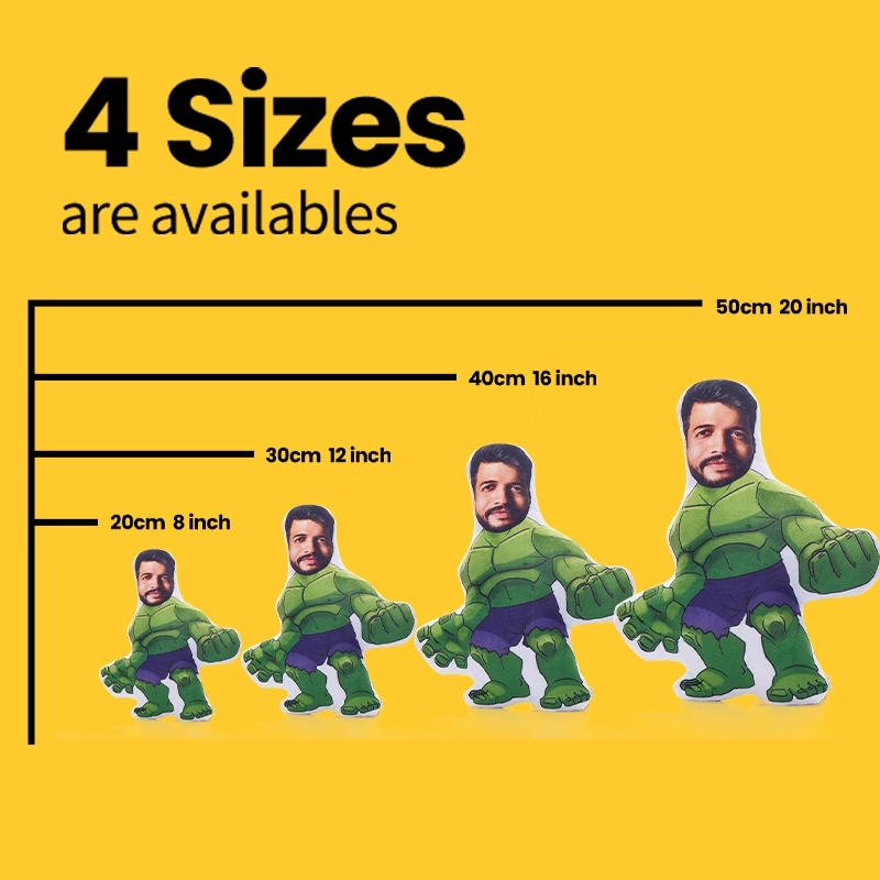 Personalized Face Pillow - Custom Pillow with Photo Print - Funny Custom Character Pillow for Unique Gifts (2) Personalized Face Pillow - Custom Pillow with Photo Print - Funny Custom Character Pillow for Unique Gifts (2)