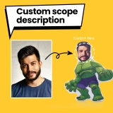 Personalized Face Pillow - Custom Pillow with Photo Print - Funny Custom Character Pillow for Unique Gifts (3) Personalized Face Pillow - Custom Pillow with Photo Print - Funny Custom Character Pillow for Unique Gifts (3)