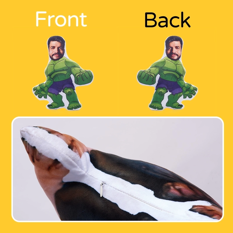 Personalized Face Pillow - Custom Pillow with Photo Print - Funny Custom Character Pillow for Unique Gifts (4) Personalized Face Pillow - Custom Pillow with Photo Print - Funny Custom Character Pillow for Unique Gifts (4)