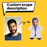 Personalized Pillow with Picture - Custom Doctor Pillow - Customized Cushion with Face and Name (2) Personalized Pillow with Picture - Custom Doctor Pillow - Customized Cushion with Face and Name (2)