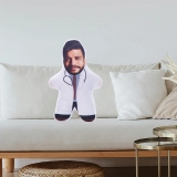 Personalized Pillow with Picture - Custom Doctor Pillow - Customized Cushion with Face and Name (4)