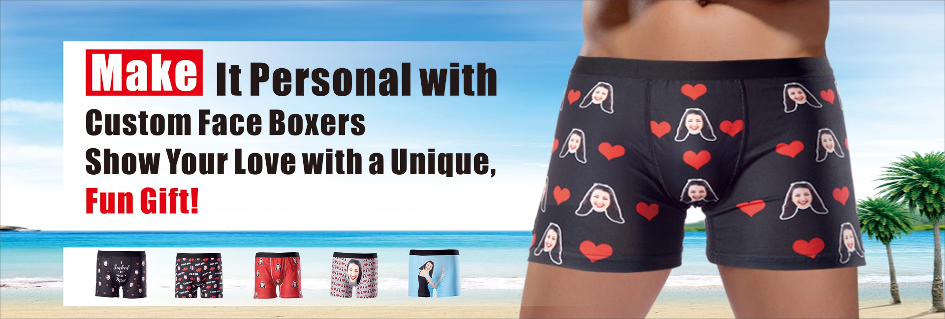 Custom Face Boxer