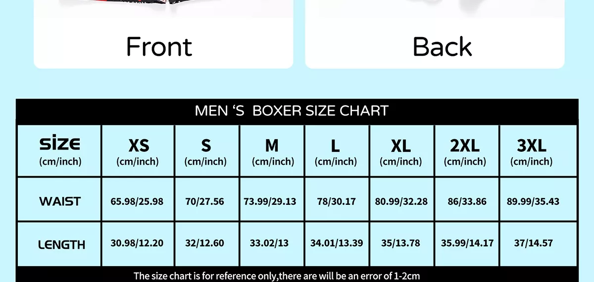 Custom Love Message Boxers