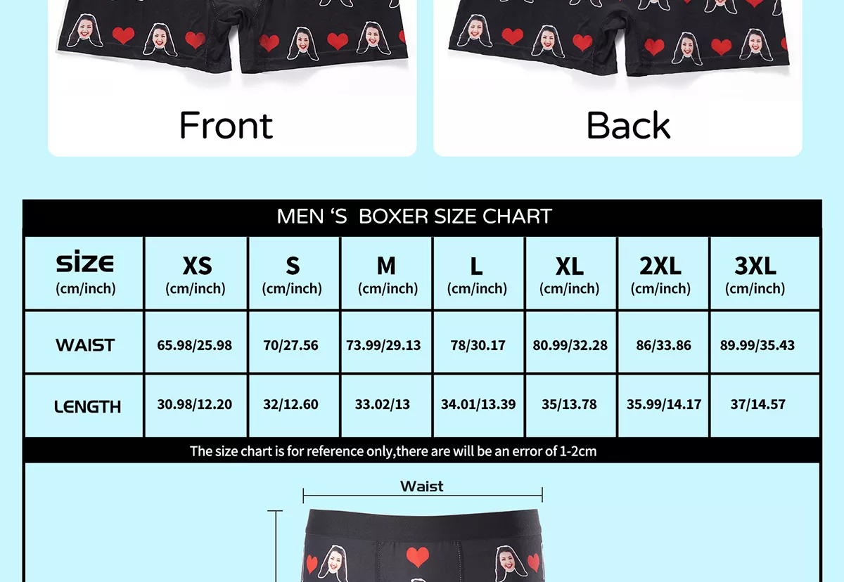 Personalized Valentine Boxers