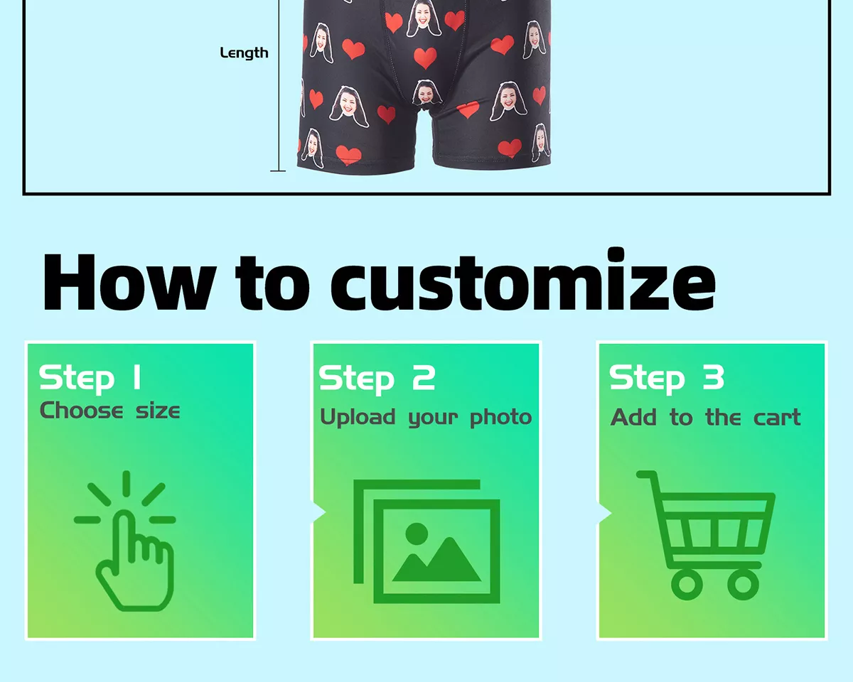Love Theme Boxer Shorts