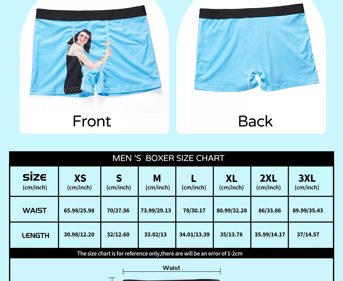 Custom Face Hug Boxers