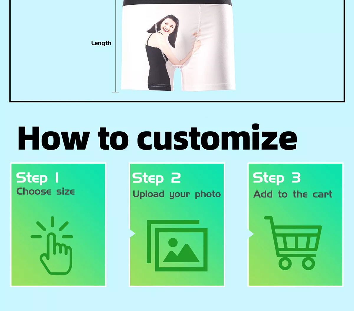 customized boxers with face