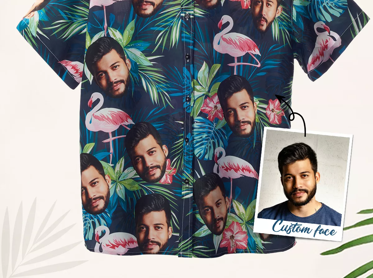  faceshirt, crazy button down shirts