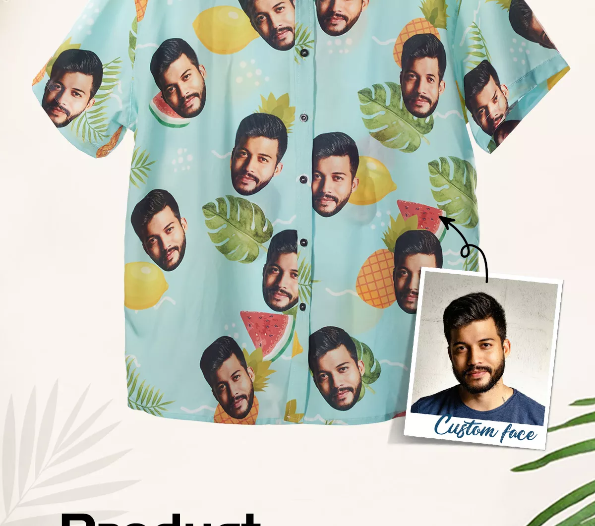 print on demand button down shirts