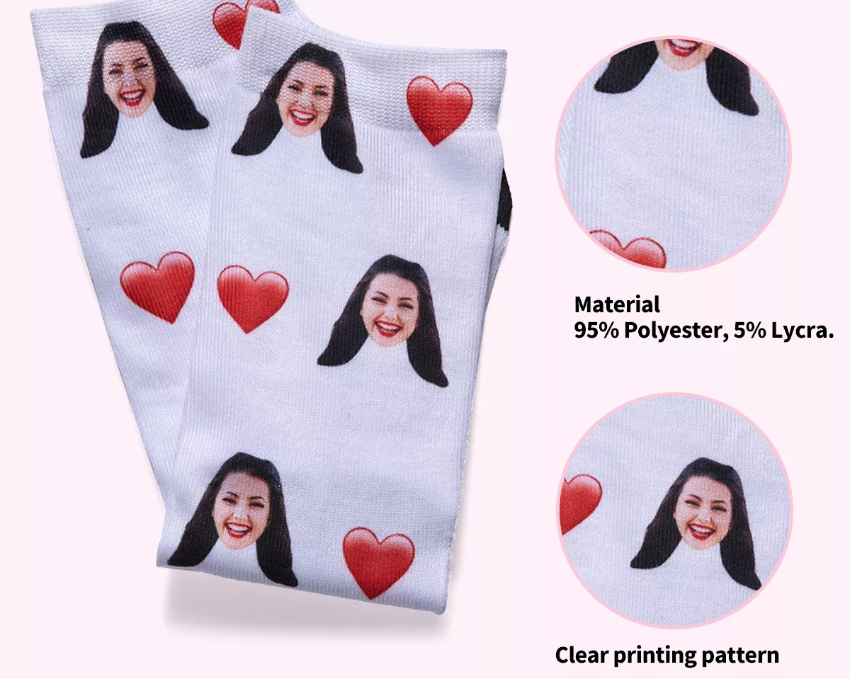 pet face on socks