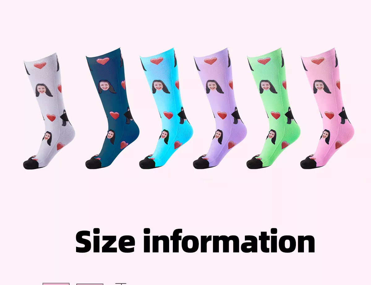 custom socks with faces
