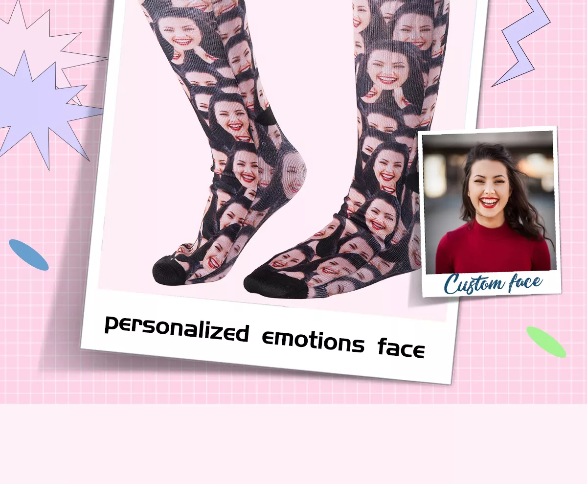 custom socks with pictures