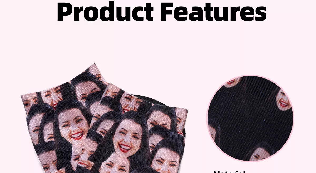 custom socks face