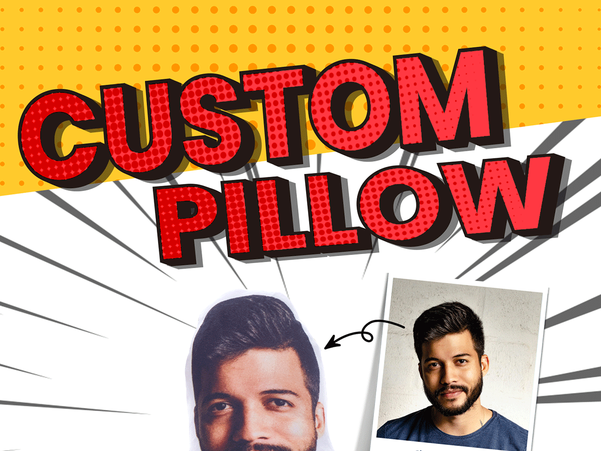 personalized pillow with picture