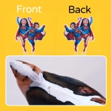 Superhero Couple Pillow - Custom Duo Face Pillow - Personalized Hero Plush - Unique Couple Face Cushion Gift (3) Superhero Couple Pillow - Custom Duo Face Pillow - Personalized Hero Plush - Unique Couple Face Cushion Gift (3)