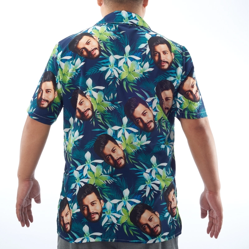 Three Faces Custom Hawaiian Shirt - Customizable Group Hawaiian Shirts - Personalized Custom Made Aloha Shirts (4)